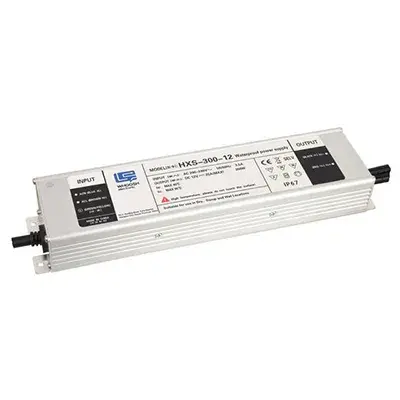 dc12.5A IP67 واٹر پروف پاور سپلائی 300W AC سے DC LED ڈرائیور