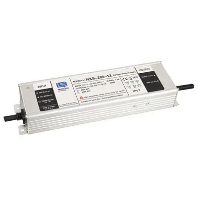 بیرونی روشنی کے لیے 200W واٹر پروف ایل ای ڈی پاور سپلائی 8.33A 24V