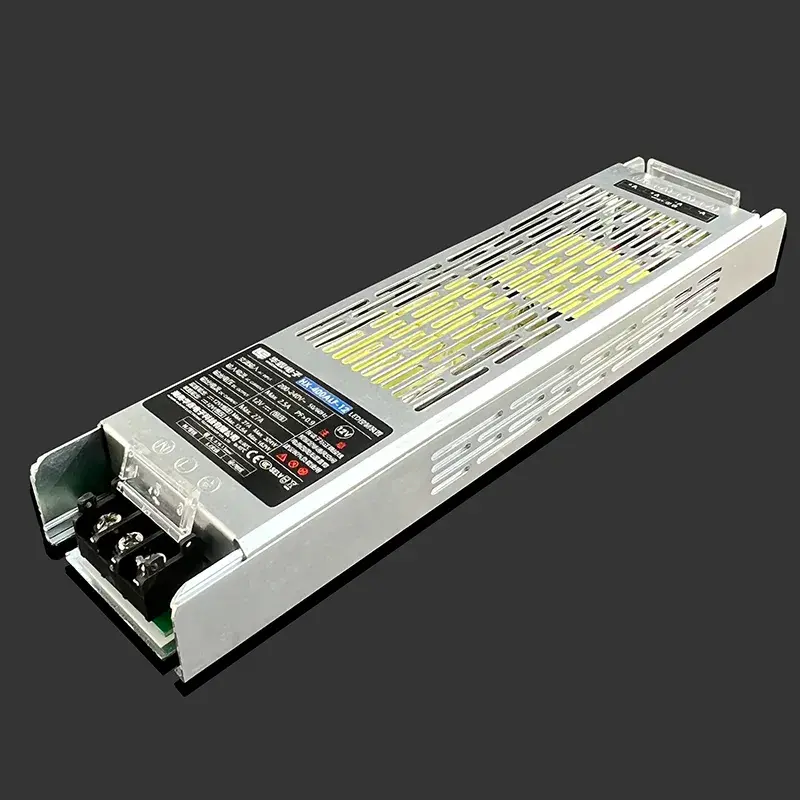 CE Certifications DC24V 15A 400W Slim Power Supply for indoor lights